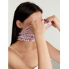 Wide mesh face wash hair band 3 colors / 와이드