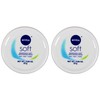 Nivea Soft Refreshingly Soft Moisturizing Crème, .84 Oz (2 Pack)