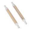 2Pcs R7S 98LED Bulb Double Ended 118mm Dimmable Flood Light