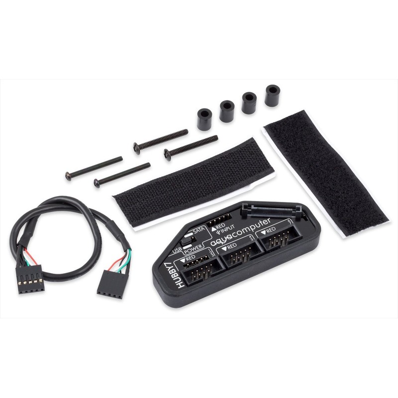 Aqua Computer 53230 - HUBBY7 internal USB 2.0 Hub