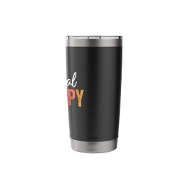 Retro Groovy Physical Therapy Funny Physical Therapist pt Stainless Steel Insulated Tumbler