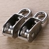 TOPTOMMY M25 Stainless Steel Pulley Climbing Cargo Rope Pulley Pulley