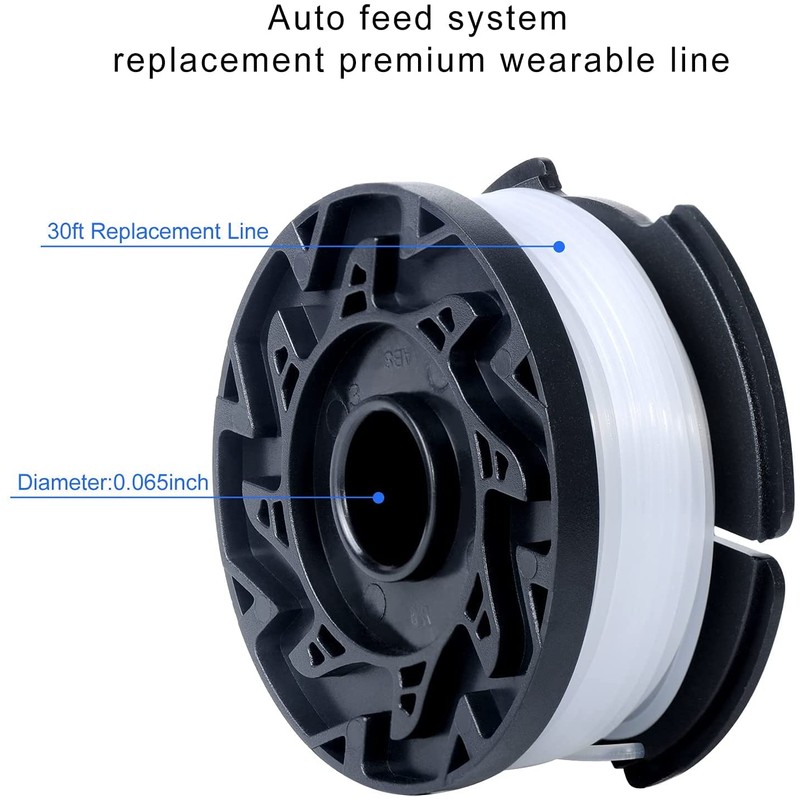 10 PCS AF-100 String Trimmer Line Replace, 30ft 0.065-inch AF-100