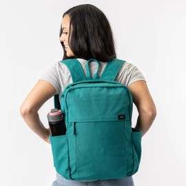 Terra Thread Organic Cotton Earth Backpack, Olive Green
