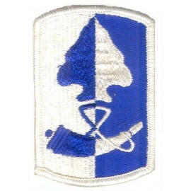 US ARMY 187TH INFANTRY BRIGADE CLASS A PATCH - FULL COLOR
