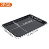Beasea Baking Sheet 2 Pack, 10x14.6 Inch Cookie Sheet Nonstick