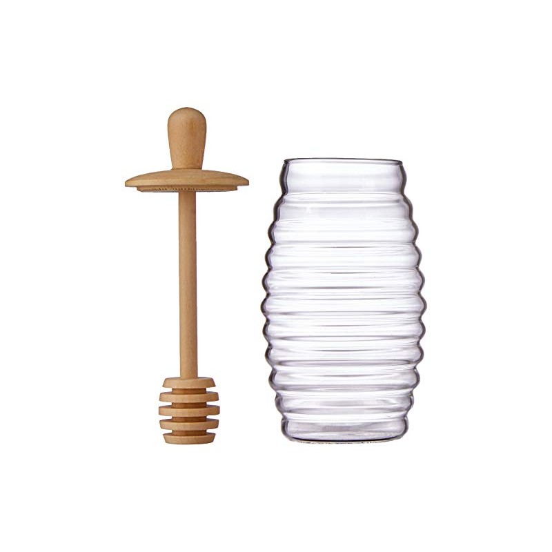 Davis & Waddell Fine Foods Honey Pot & Dipper, Multi,