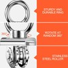 Byttlerom Cable Pulley Wheel Stainless Steel Swivel Pulley Block Silence