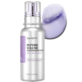 dr.pepti DR.PEPTI Peptide Volume Master Essence 1.69 fl oz | 11 Peptides, Hyaluronic Acid, Collagen Oxygen bubble Serum | Intense Moisturization | Face Lifting Essence Peptide Serum (50ml)