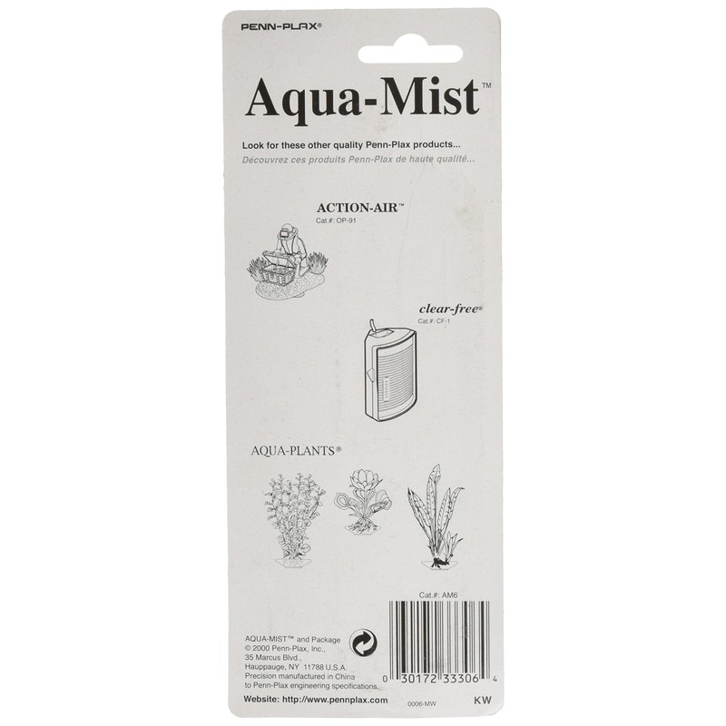 Penn-Plax Aqua Mist Air Stone Bar Aerator for Fish Tank,