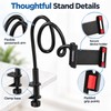 Gooseneck Phone & Tablet Stand for Hands-Free Viewing – 360°