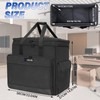 Double-Layer Desktop PC Tower Carrying Case, Travel Storage Bag for