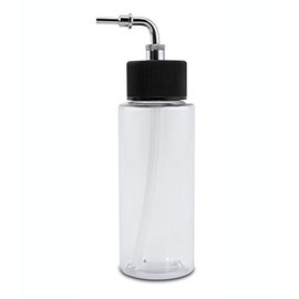 Iwata Clear Cylinder Sidefed Bottle 2 oz