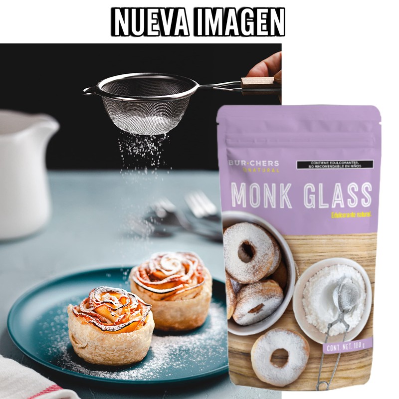 Monk Fruit Glass 180g - Burchers Natural