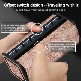 TALVOLC M Pill Organizer, Weekly 2 Times a Day Pill Case, Detachable Large Pill Box 7 Day, Am Pm Twice Daily Medication Dispenser, Week Vitamin Container for Travel Home (Organge-Pink)