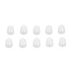 10 Pcs Sound Amplifier Dome Soft Silicone Anti Static Dual