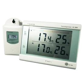 Saito Measuring Charger (Sato) Best Minimum Wireless Hygrometer (Heatstroke Note Level Display with) SK – 300R