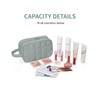 Narwey Travel Makeup Bag Large Cosmetic Bag Makeup Case Organizer