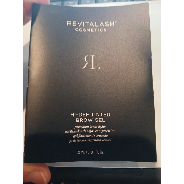 REVITALASH HI-DEF TINTED BROW GEL 3ml Travel Size Brand New