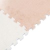 10pcs Plush Foam Floor Mat Washable Interlocking Carpet Tiles Cuttable