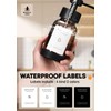Foaming Soap Dispenser Set, Glass Foam Soap Dispenser with Plastic