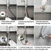 Kohonby Single Handle Kitchen Faucet with Pull Down Sprayer Modern