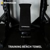 TOPPERGEAR Training Bench Towel (Black)