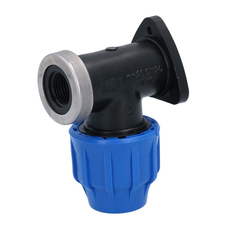 1/2" Hose Barb Tail Bib Tap Outdoor Water Wall Plate