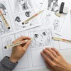 GETHPEN Micro Fineliner Set, 6 Pack Black Micro Fine Point