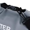 DonDon Waterproof Outdoor Dry Bag for Your Valuables, grey
