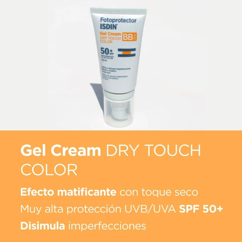 Isdin Fotoprotector Gel Crema Dry Touch Color Spf