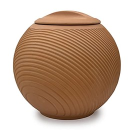 Kikkerland Green Orb Terracotta Planter-Home Accessory, Brown, One Size