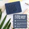 Charcoal Face Wash Bar, naturally detoxifying 75g,vegan, plastic free, all