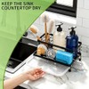 Cisily Sponge Holder for Kitchen, Sink Organizer, Kitchen Sink Accessories