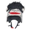 Ski Helmet Cover Black Punk Monkey - Shipping costs included