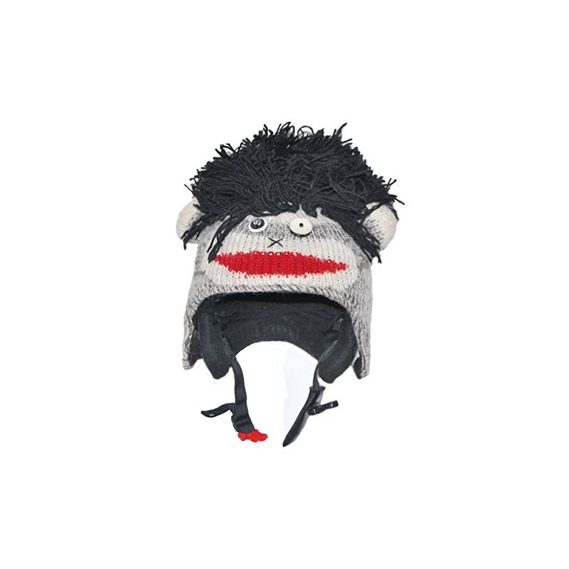 Ski Helmet Cover Black Punk Monkey - Shipping costs included