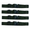 25mm webbing straps with quick release buckle & securing buckle