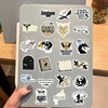 50 Pcs Fourth Wing Stickers, Iron Flame Stickers, Onyx Storm