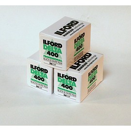 Ilford Delta 400 35mm Black and White Film 36 exposures - pack of 3