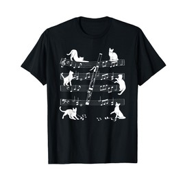 Bassoonist Cats for Cat loving Bassoon player T-Shirt