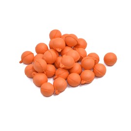 30 Pieces 12mm carp Fishing baits boilies Eggs Floating Ball /4 Different Flavors Artificial Carp Baits Lure (Orange- potato-12MM)