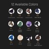 Radiant Professional Black Waterproof Eyeliner Pencil - Eyeliner Waterproof Smudge