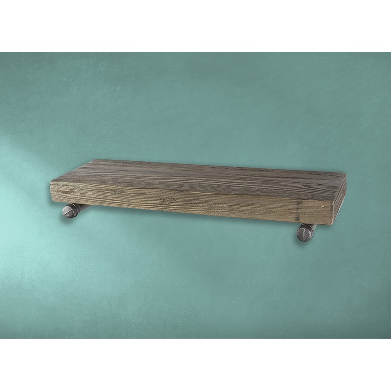 Rustic State Set of 4 Pipe Decor Industrial Shelf Brackets