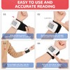 Tensiómetro automático de muñeca para uso doméstico, brazalete ajustable (5,3-8,5),
