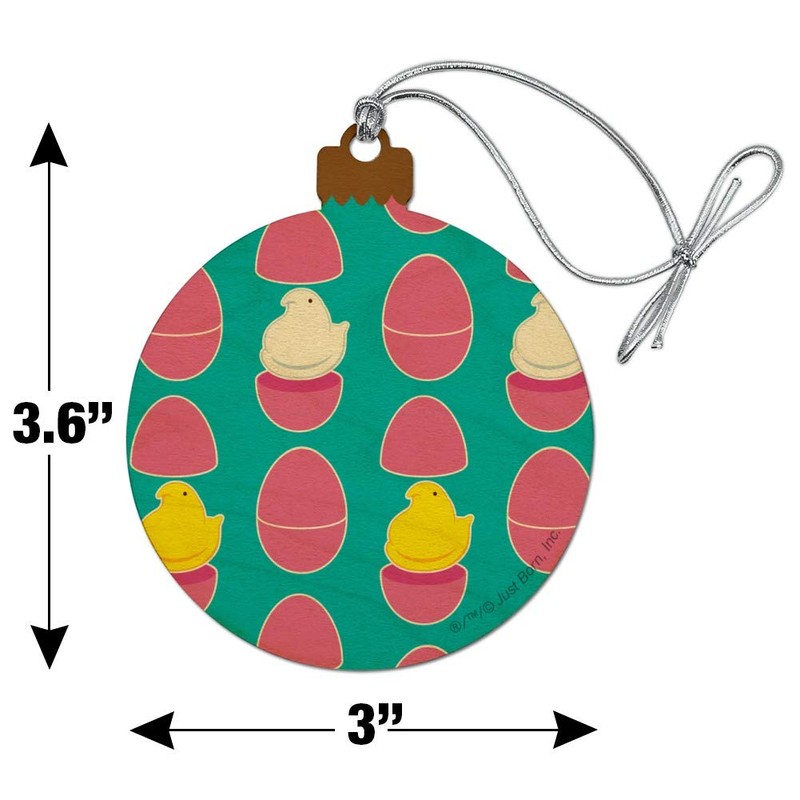 GRAPHICS & MORE Peeps Hatching Out of Plastic Easter Eggs