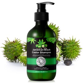 Hair Growth Shampoo W/Castor Oil Hair Growth Serum,Biotin Argan Oil Castor Oil Coconut Keratin Shampoo for Thinning Hair and Hair Loss,Deep Conditioner for Dry Damaged Curly Hair