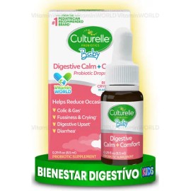 Culturelle Baby Calmante Digestivo – 8.5 ml | Probiótico Infantil para Cólicos, Gases y Digestión