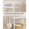 SONGMICS Over The Toilet Storage, 3-Tier Over Toilet Bathroom Organizer