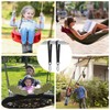 Set of 2 Swing Attachment with 2 Heavy Duty Carabiners