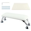 Nail Arm Rest and Nail Polish Mat Set, Foldable PU